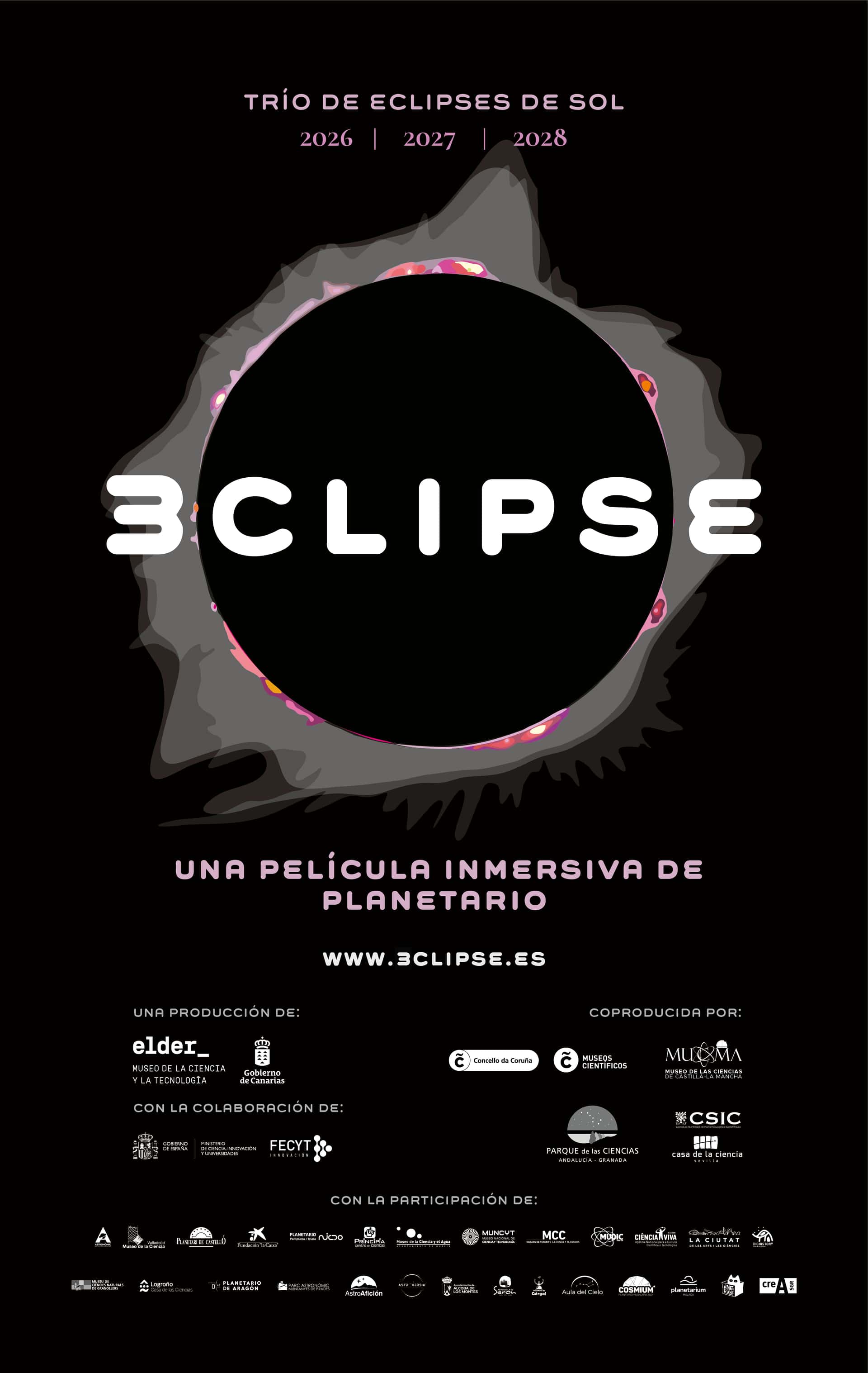Exposición 'Eclipses de sol, espectacular coincidencia'