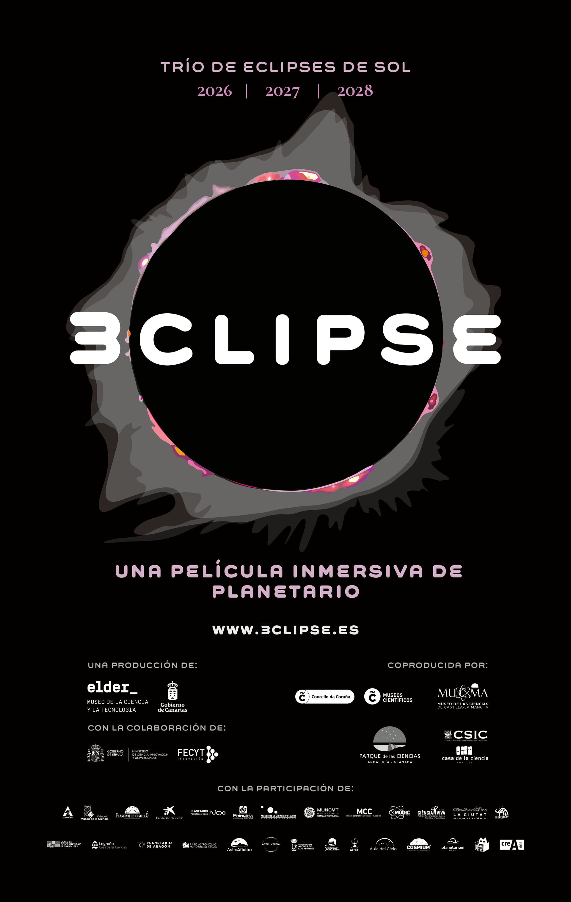 Exposición 'Eclipses de sol, espectacular coincidencia'