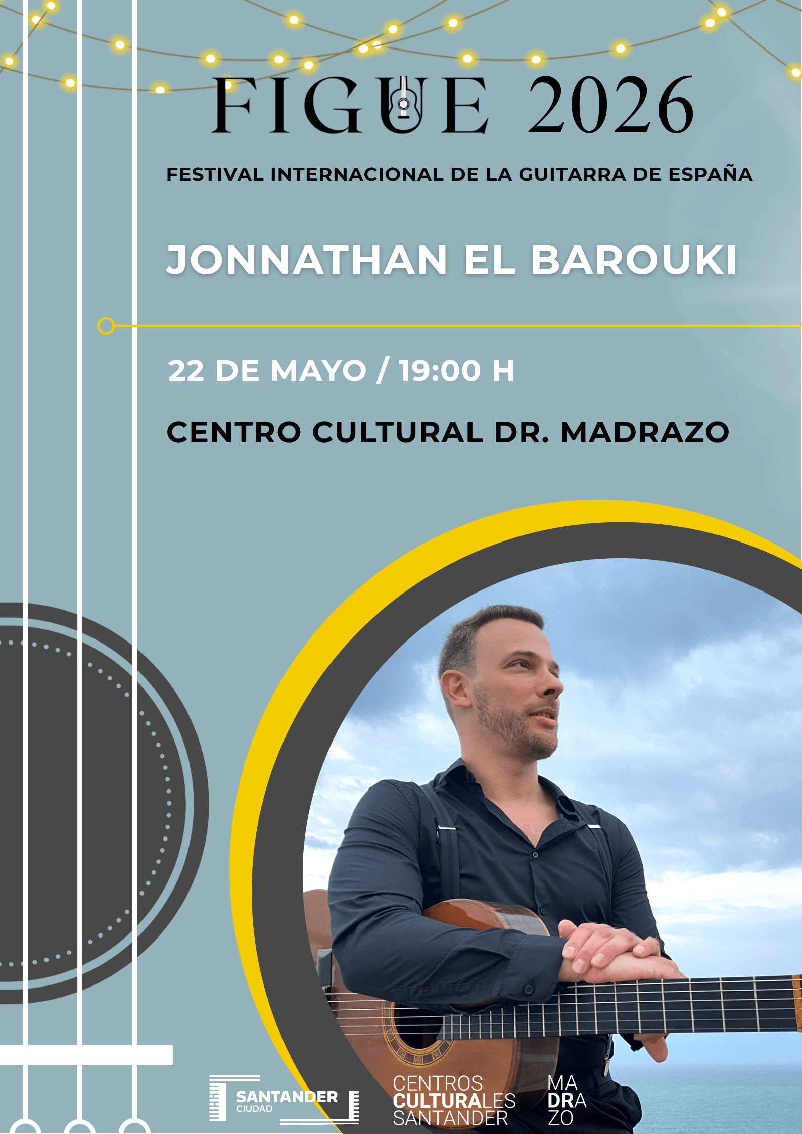 Festival Internacional de la Guitarra de España (FIGUE 2026) - Recital de Jonnathan El Barouki Luncz