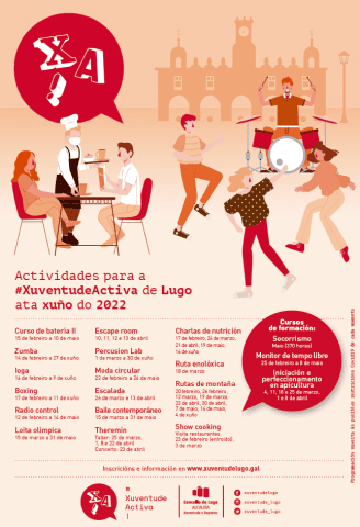 Guía Xuventude Activa 2026: planes para jóvenes en Lugo