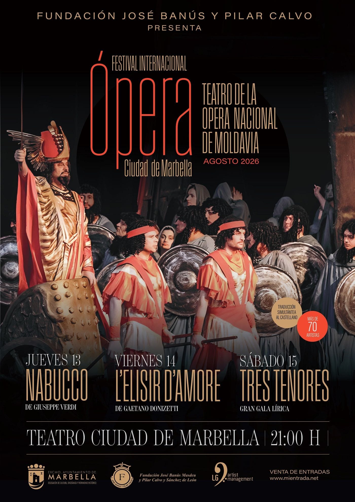 Festival de Ópera en Marbella: tres noches en el teatro
