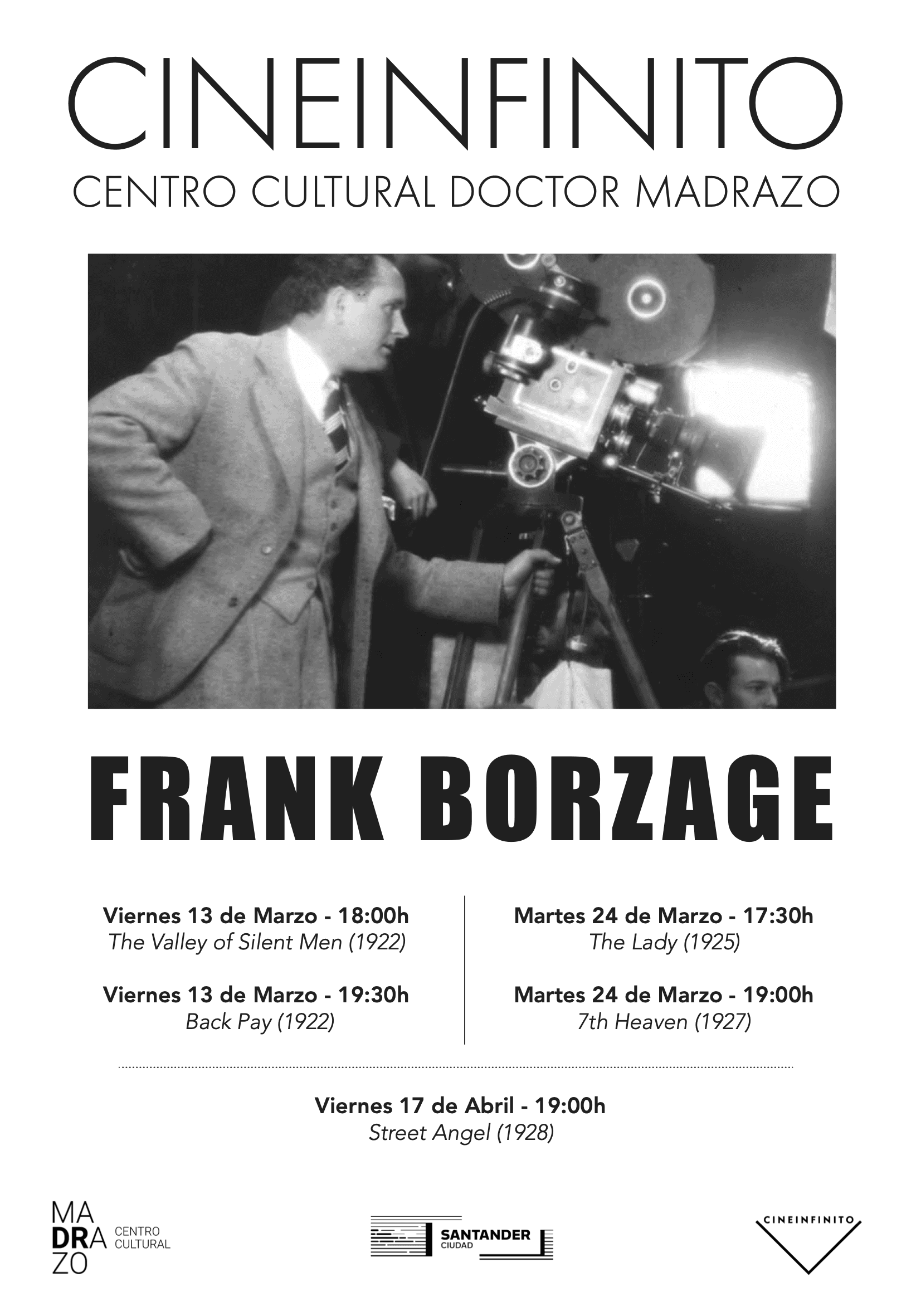 Ciclo de cine Frank Borzage: La emoci贸n como forma