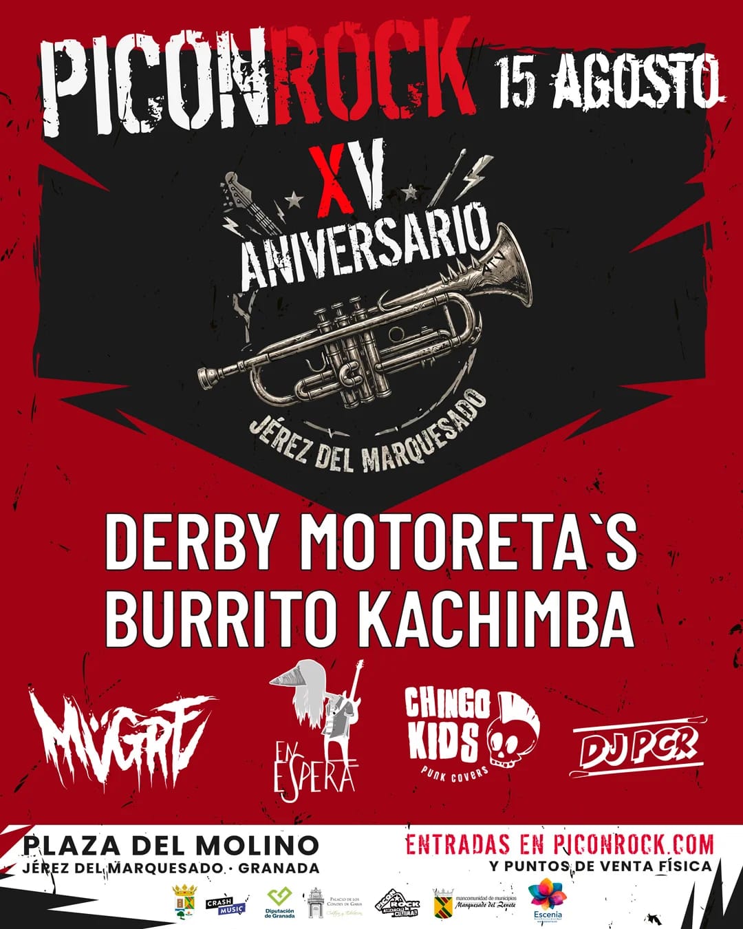 Piconrock: 15 años y nuevo recinto el 15 de agosto