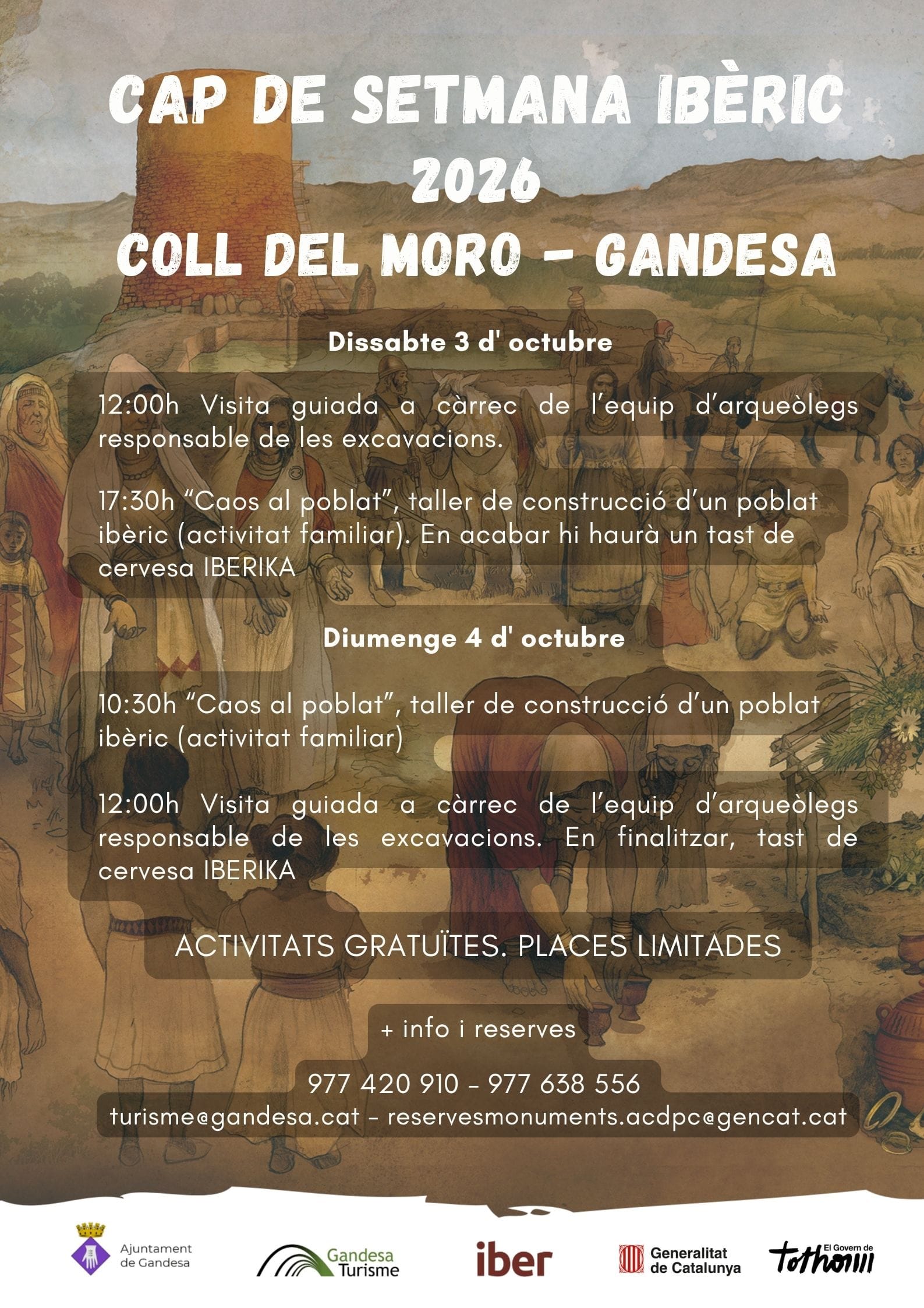 Cap de Setmana Ibérico: los poblados del Baix Ebre