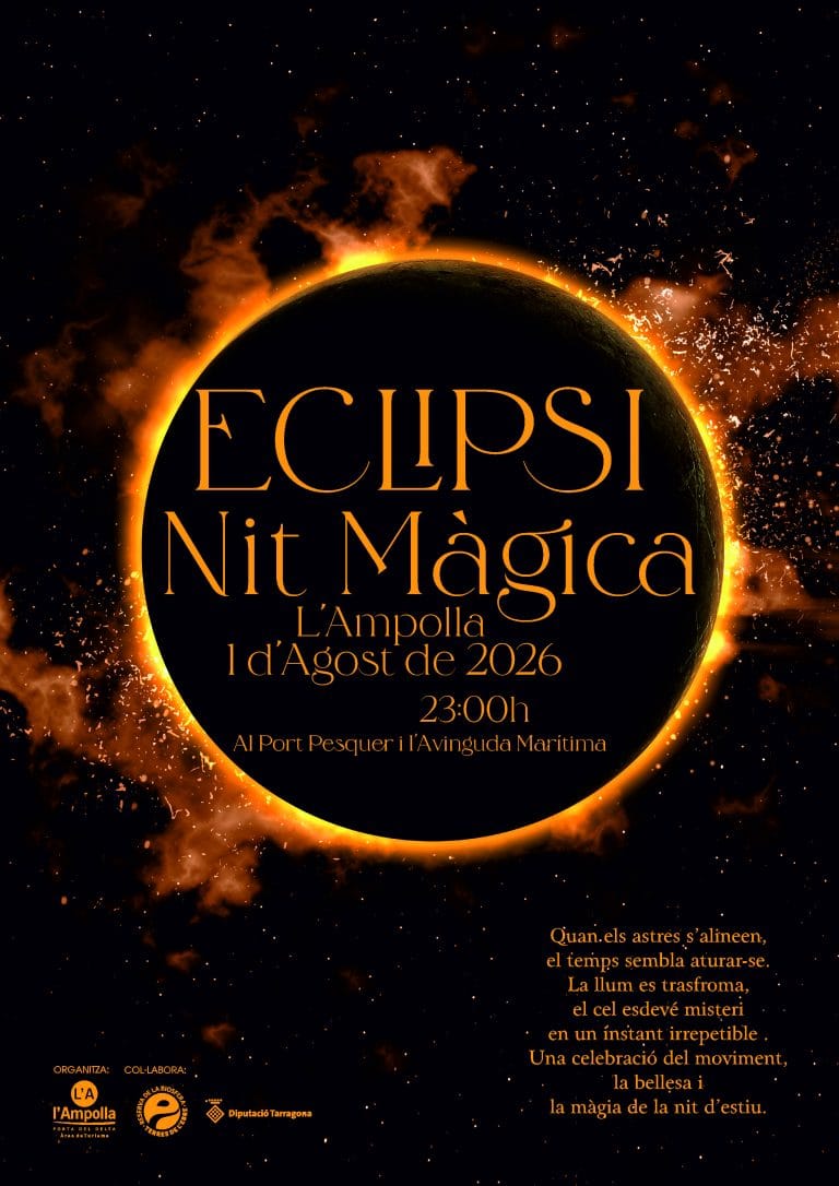 La Noche Mágica de L'Ampolla abre la semana del eclipse