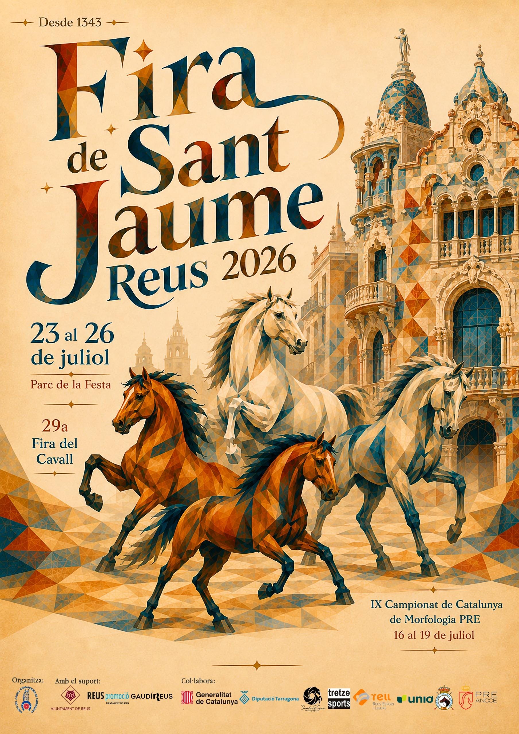 La Feria del Caballo de Reus llena el Parc de la Festa