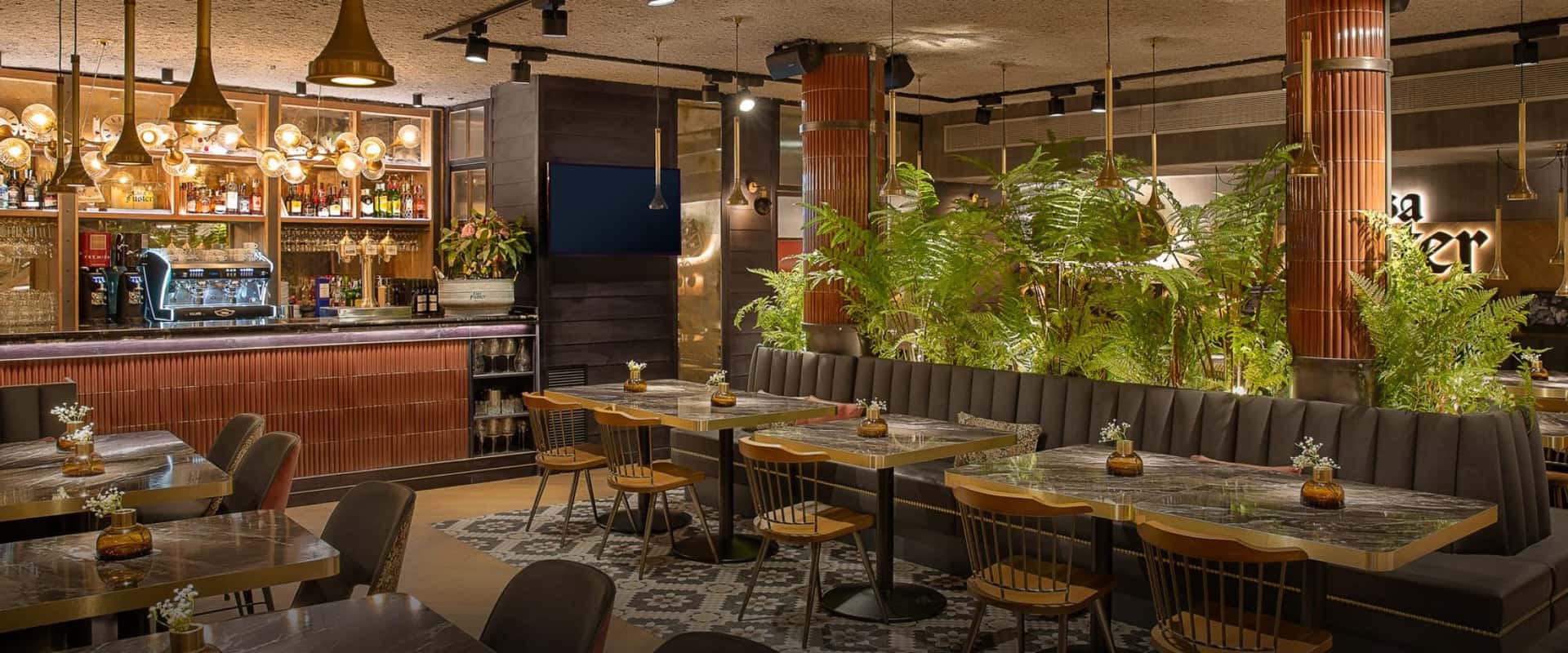 Casa Fuster Centre: asador de brasa en el centro