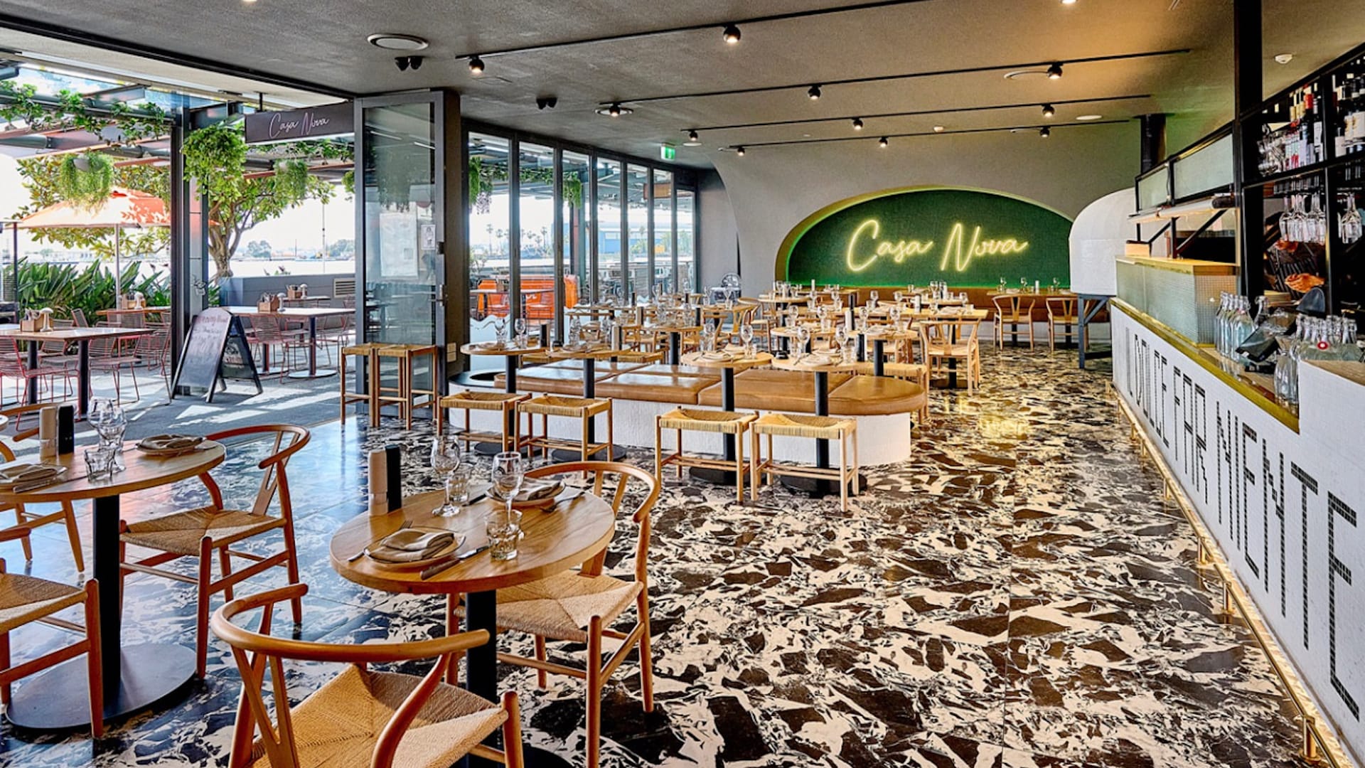 Casa Nova: Italian on the Honeysuckle waterfront