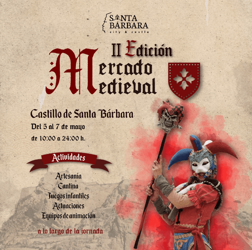 Mercado medieval en Crevillente del 18 al 20 de septiembre