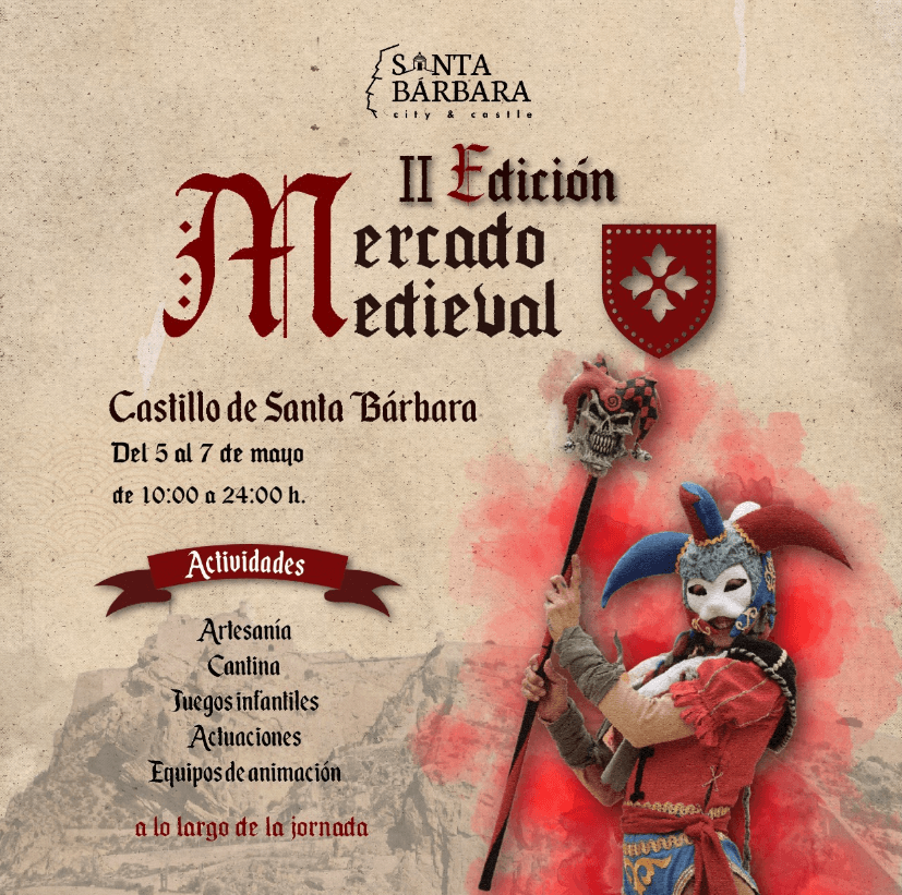 Mercado medieval en Crevillente del 18 al 20 de septiembre