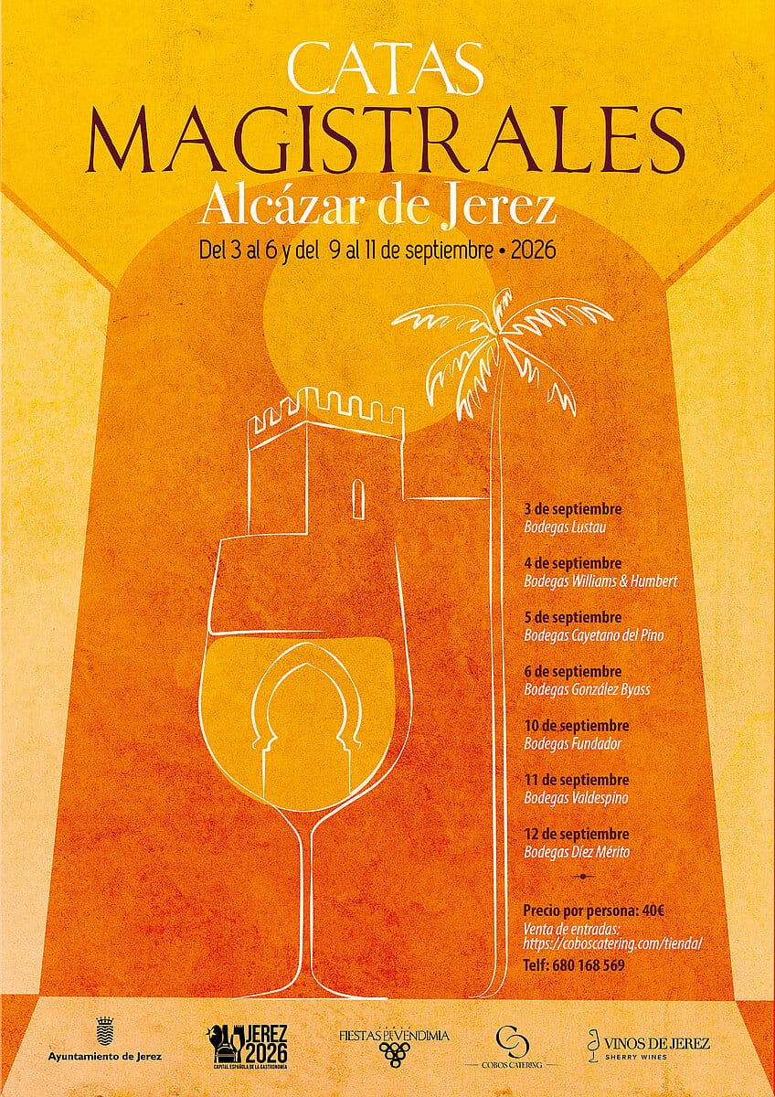 Catas Magistrales 2026 en el Alcázar de Jerez