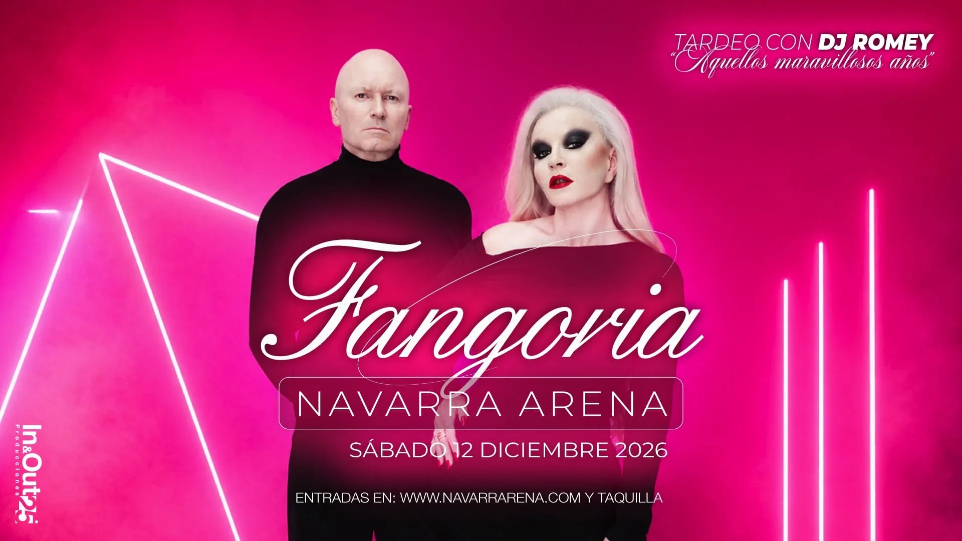Fangoria abre la Semana Grande y la Batalla de Flores