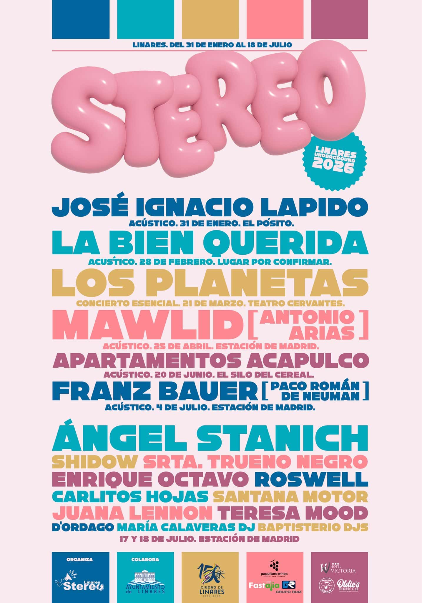 Clausura del Stereo Linares Underground 2026