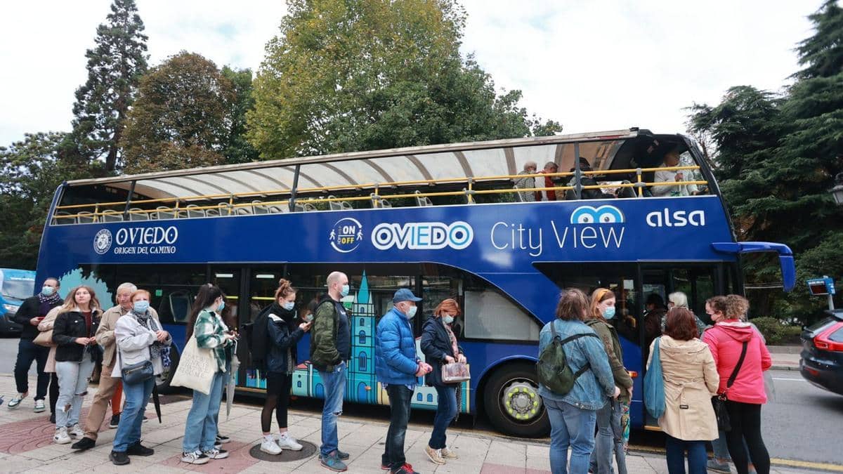 Oviedo City View: ver la ciudad en una mañana