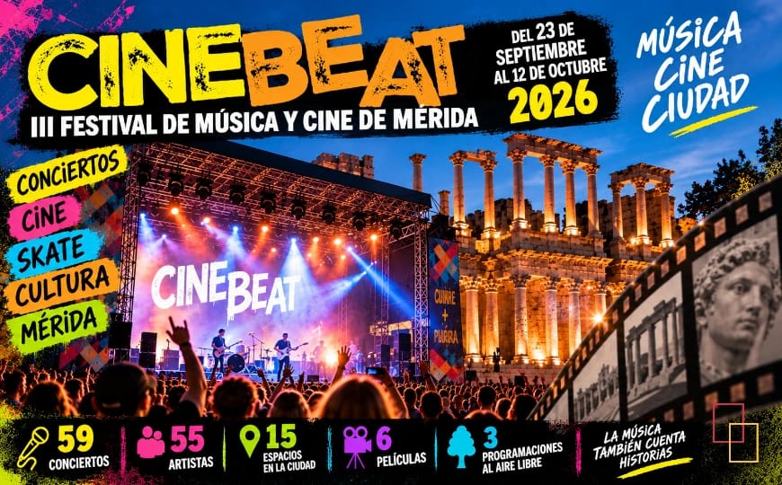 III Festival de Cine y Música CineBeat 2026
