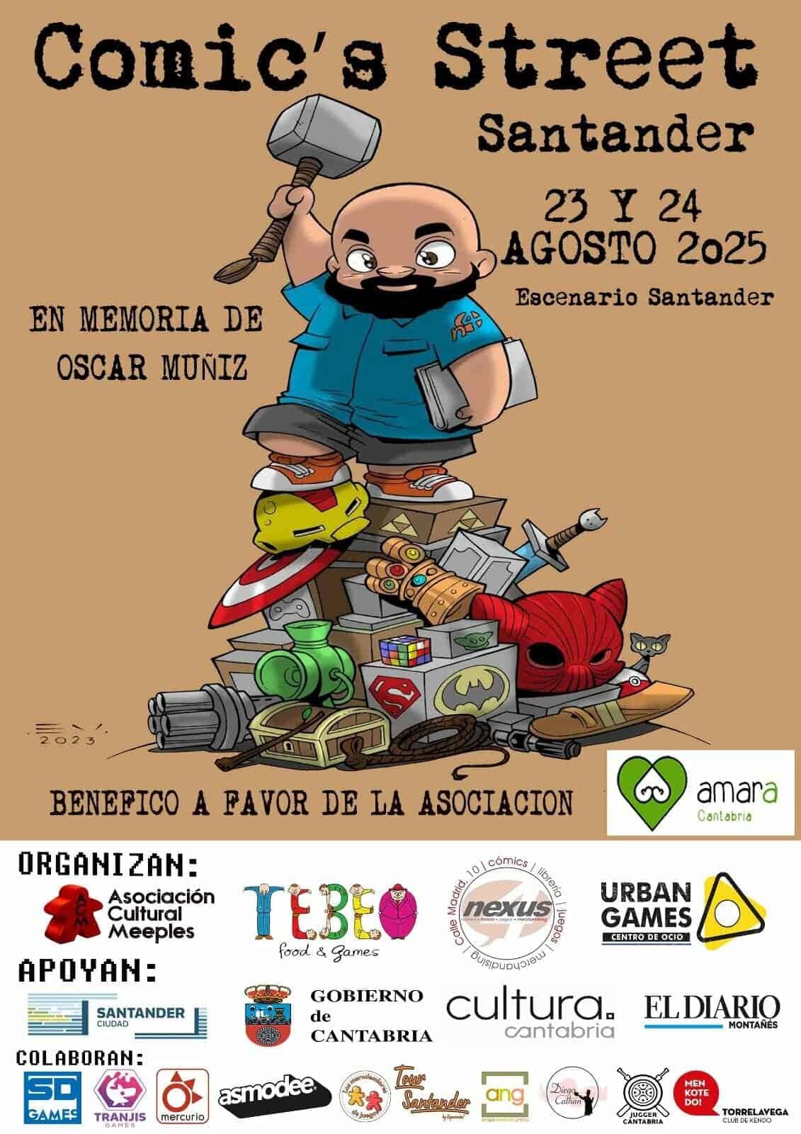 Comic's Street: tres días de cómic y cosplay solidario