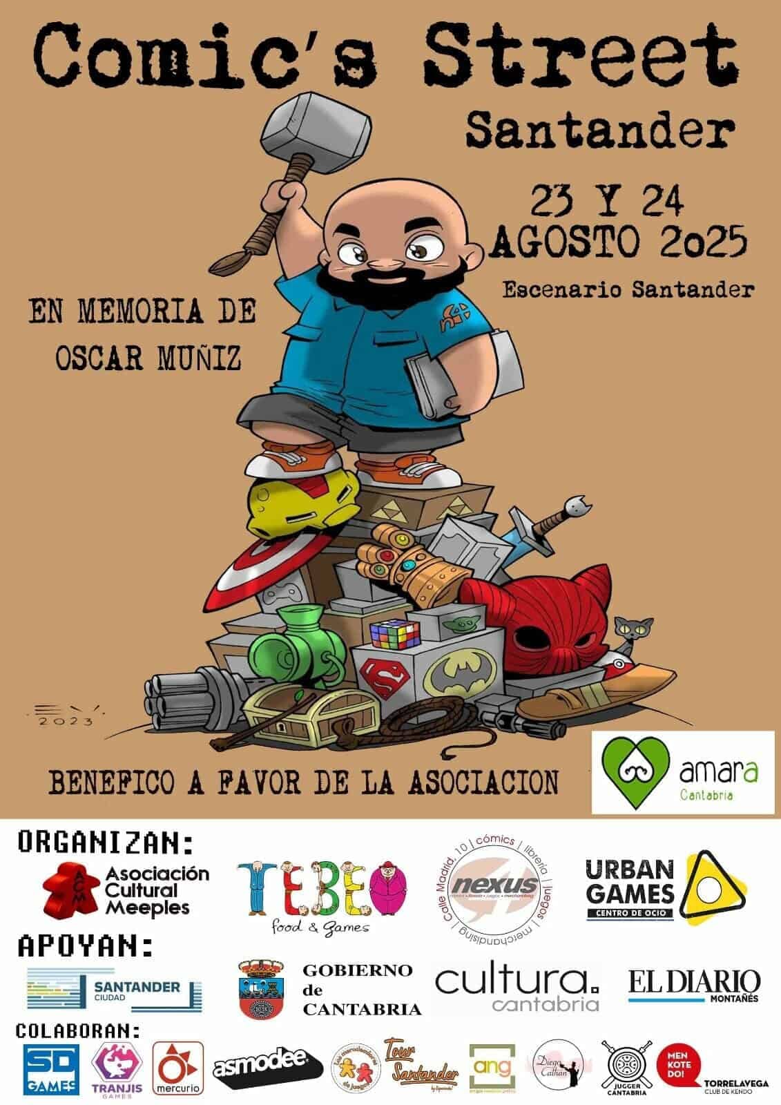 Comic's Street: tres días de cómic y cosplay solidario