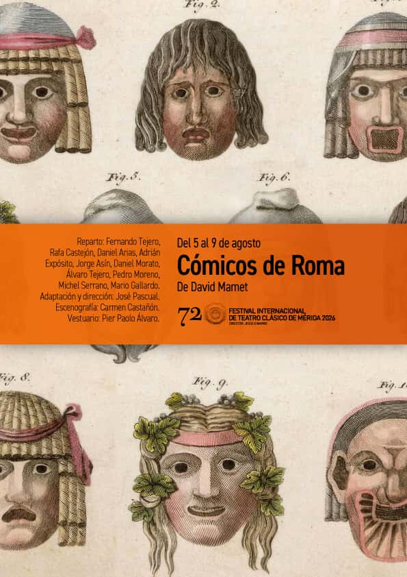 Fernando Tejero encabeza 'Cómicos de Roma' en Mérida