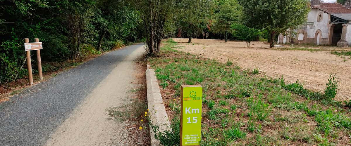 Guía de la Vía Verde Compostela-Tambre-Lengüelle