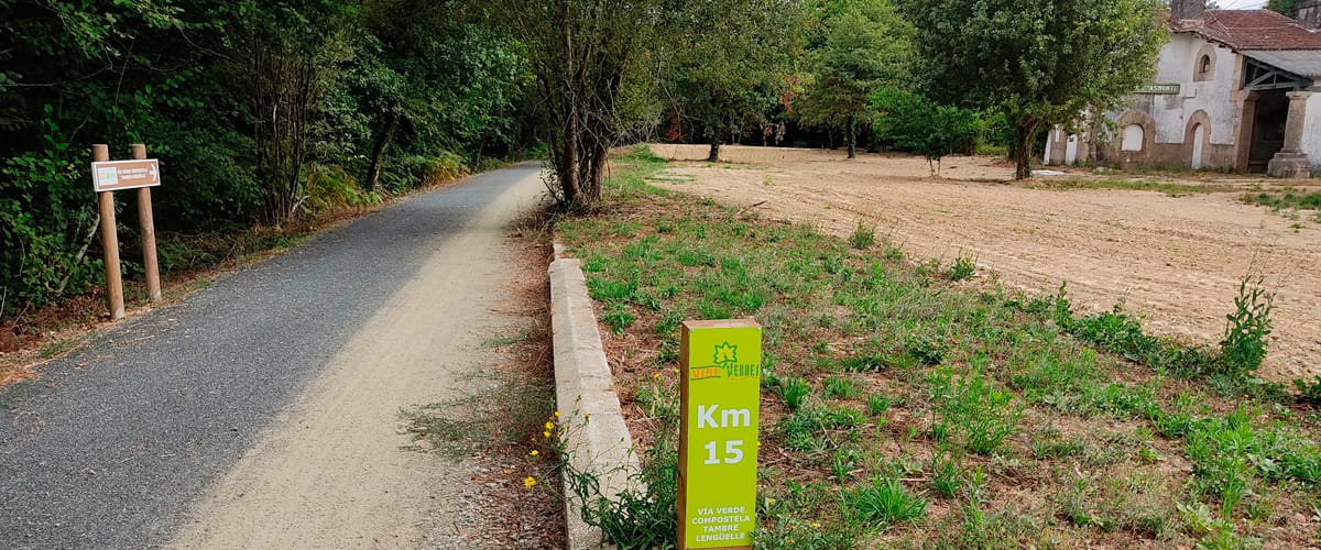 Guía de la Vía Verde Compostela-Tambre-Lengüelle