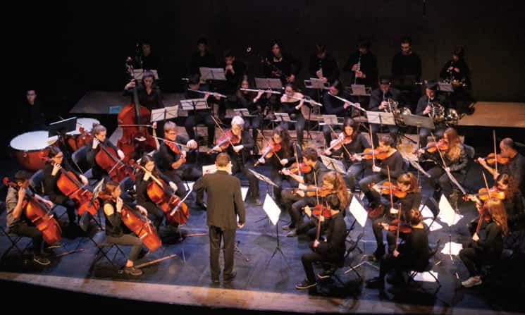 European Balloon Festival / iglú de vent: Concert de l'Orquestra 4 cordes