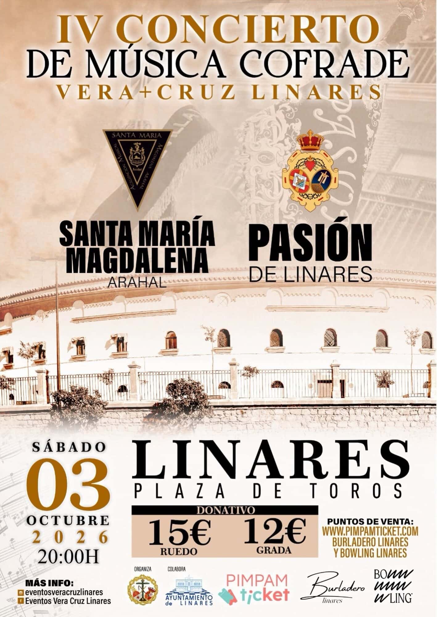 IV Concierto Vera+Cruz en el Coso de Santa Margarita