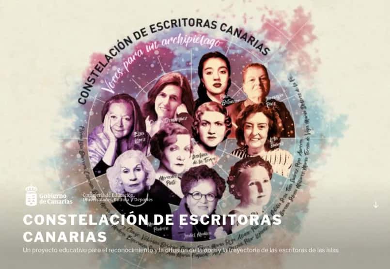 Exposición 'Constelación de escritoras canarias. Voces para un archipiélago'