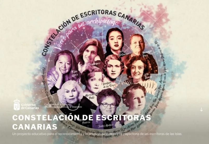 Exposición 'Constelación de escritoras canarias. Voces para un archipiélago'