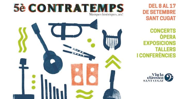 Contratemps mezcla pop y música antigua en Sant Cugat