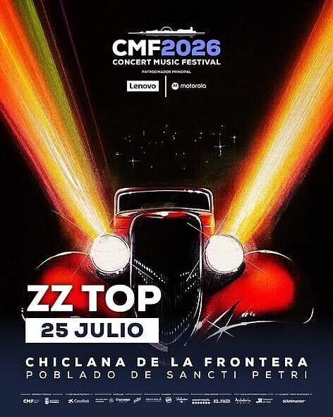 ZZ Top en Chiclana: el rock texano en Sancti Petri