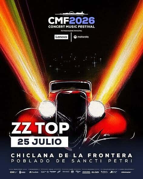 ZZ Top llevó el rock texano a Sancti Petri