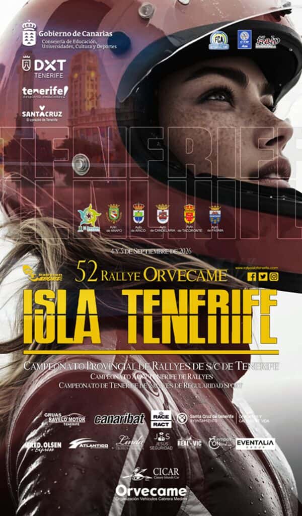 El 52º Rallye Orvecame Isla Tenerife cerró el fin de semana