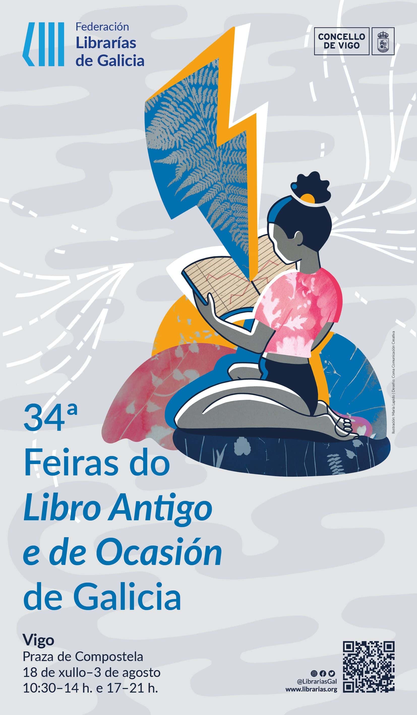 La Feria del Libro Antiguo regresa a la Praza de Compostela