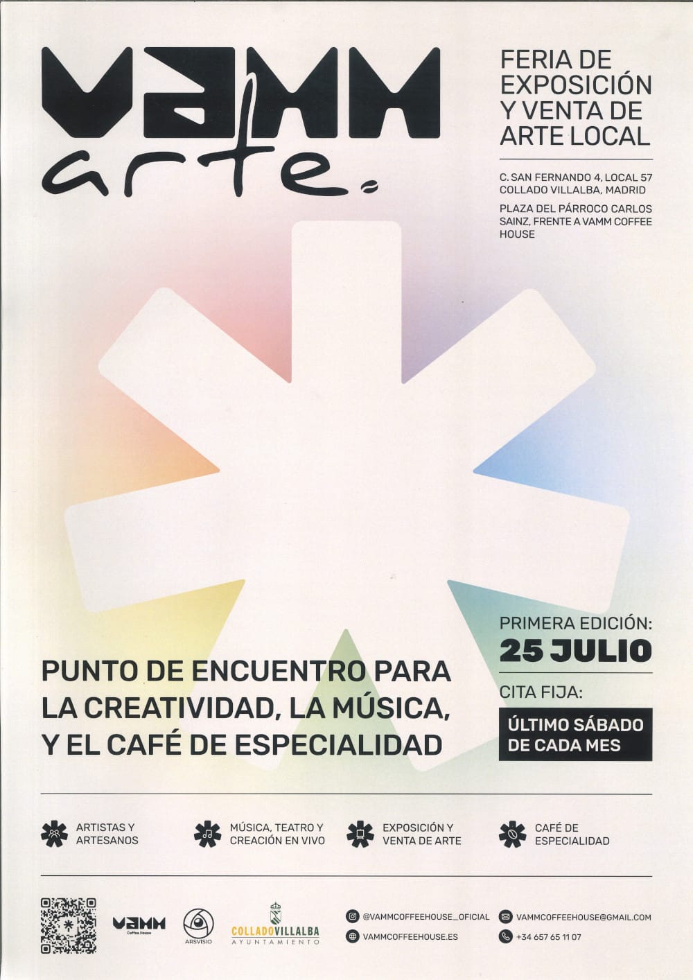 La Feria Vamm Arte estrenó edición en Collado Villalba