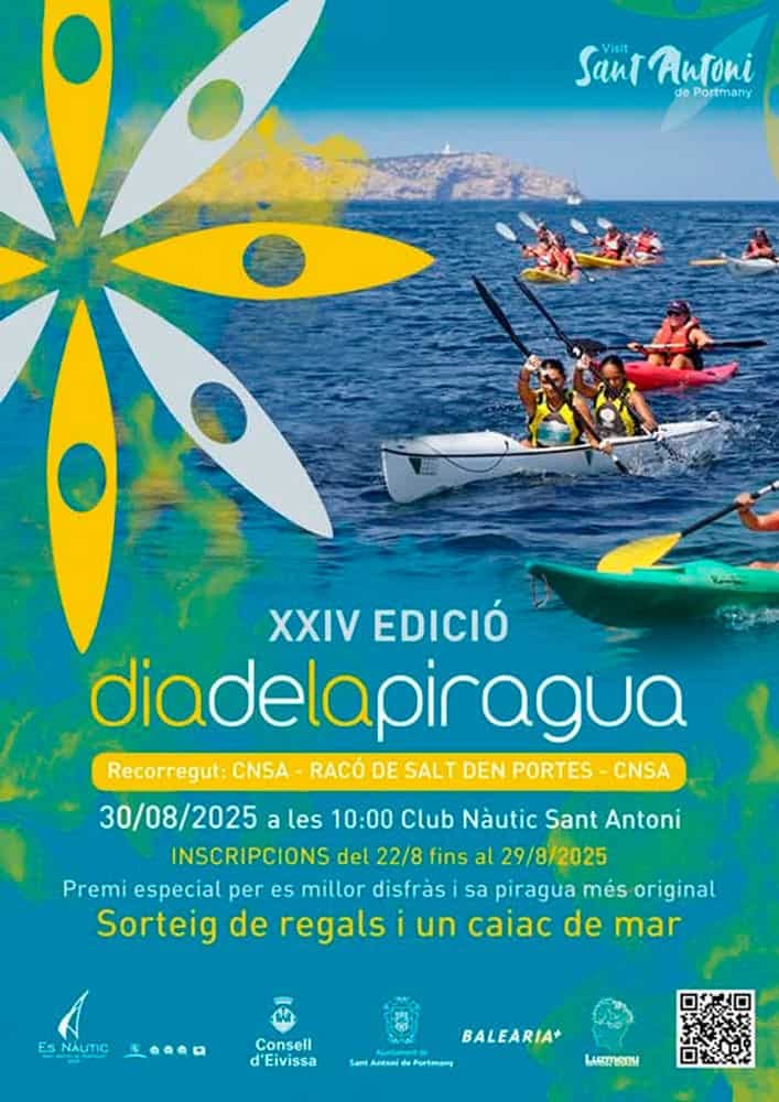 El Día de la Piragua cumple 25 años en Ibiza