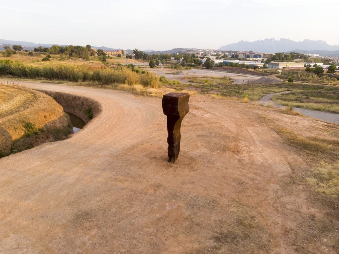 Inauguració de l'escultura METRALLA, de Marc Sellarès