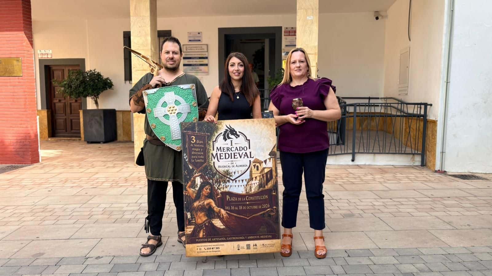 Huércal de Almería estrena su primer Mercado Medieval