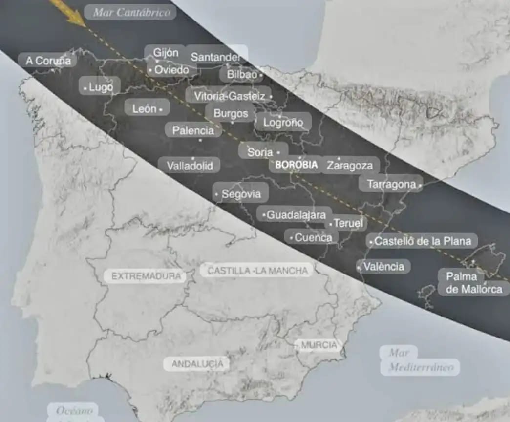 Eclipse solar total del 12 de agosto: dónde verlo