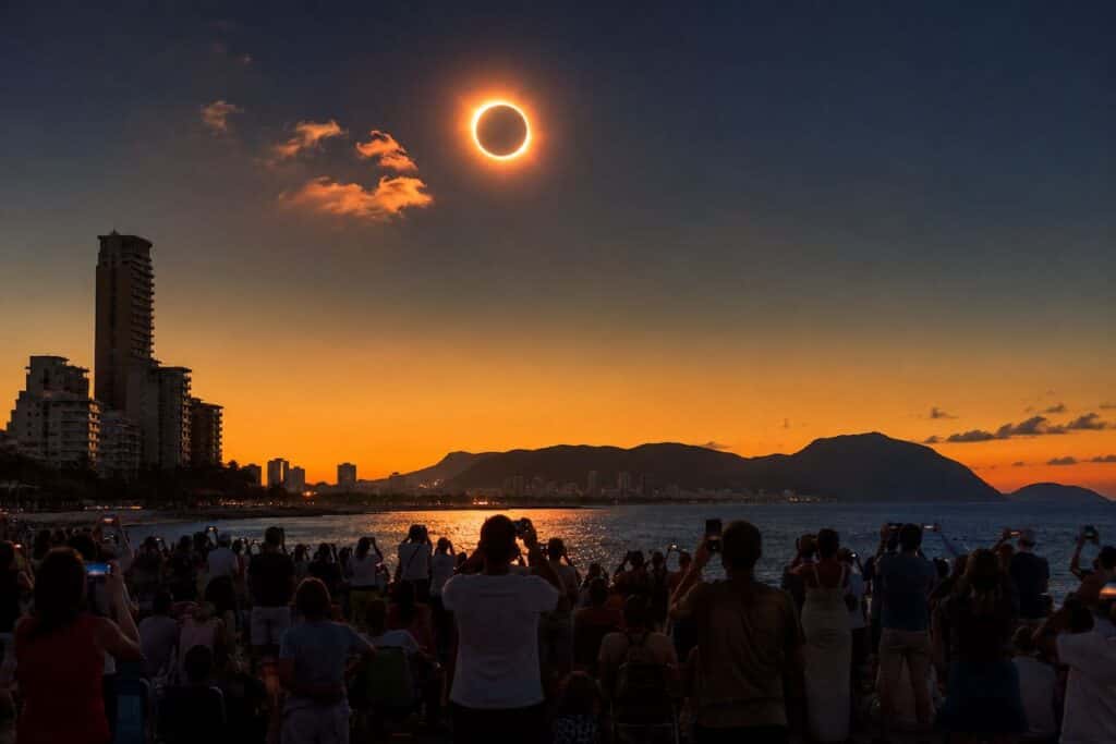 Cómo vivir el eclipse solar total de agosto en Valencia