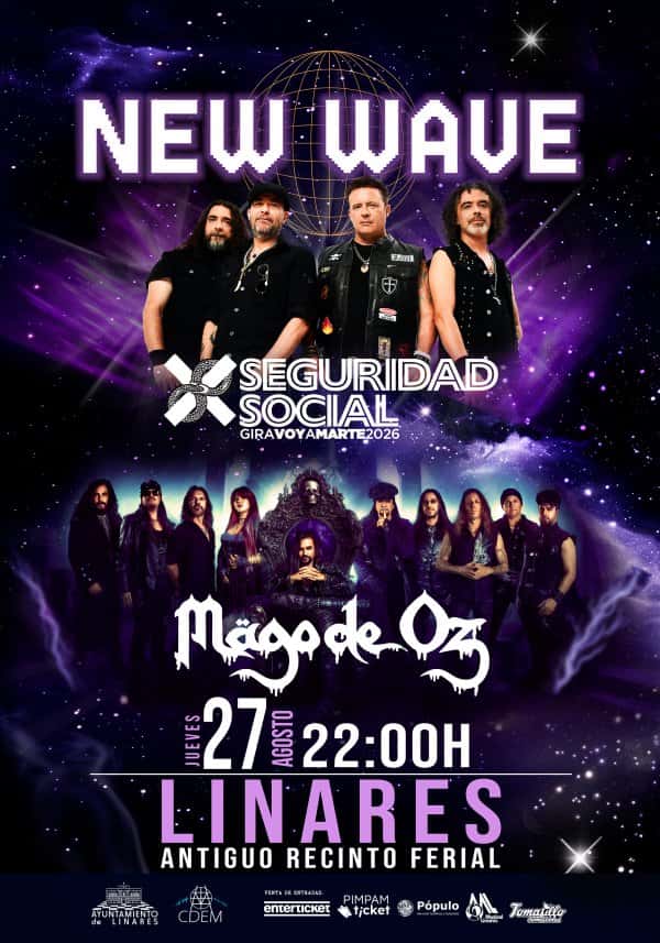 Mago de Oz y Seguridad Social lideran el New Wave de Linares