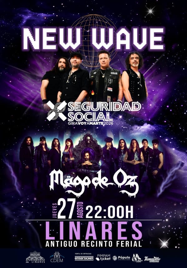 Mago de Oz y Seguridad Social lideran el New Wave de Linares