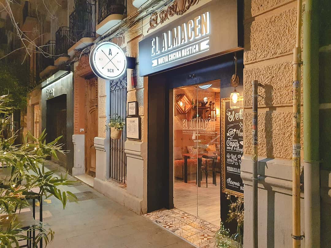 El Almacén: tapas y nueva cocina rústica en Ruzafa