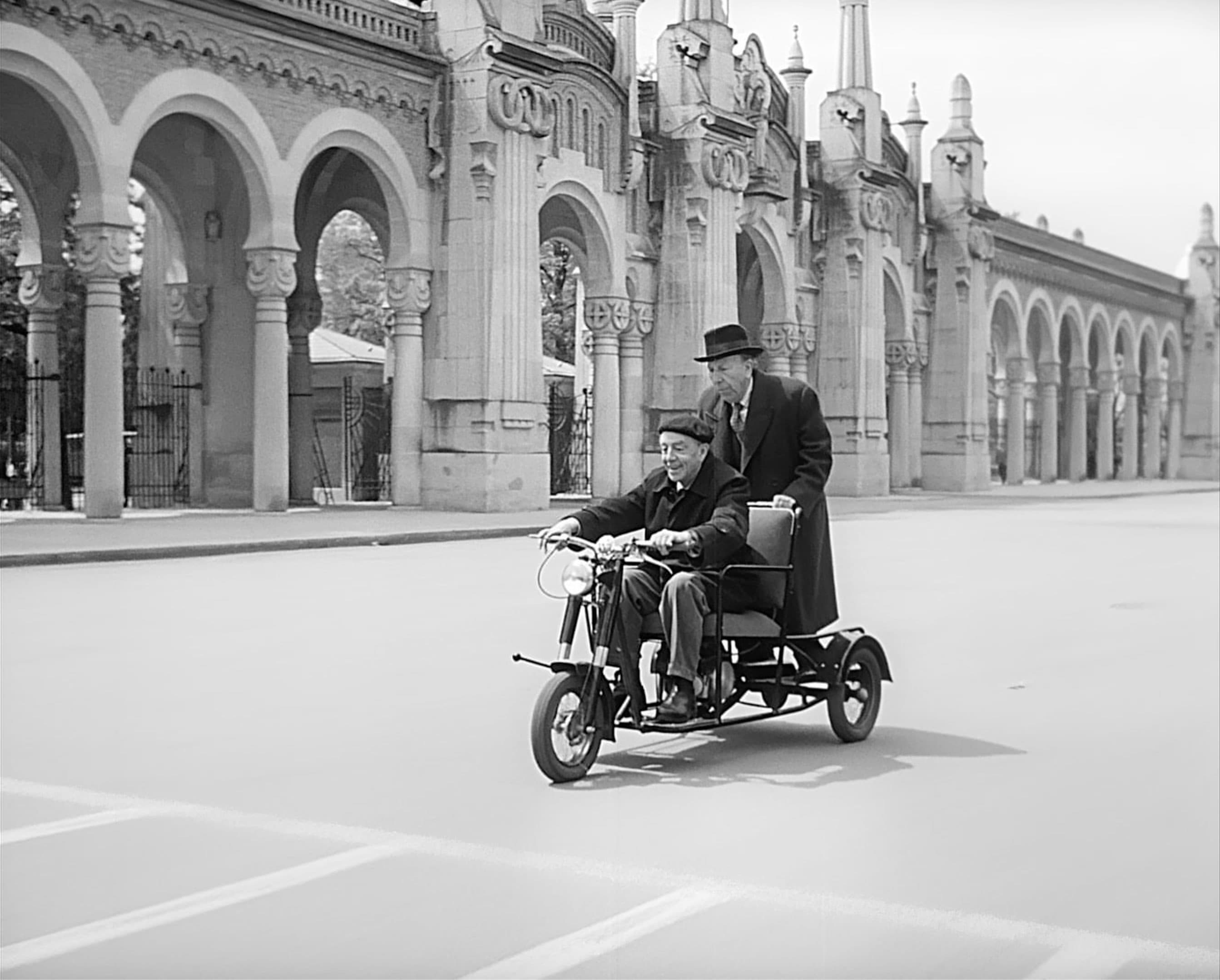 Proyección de la película El cochecito