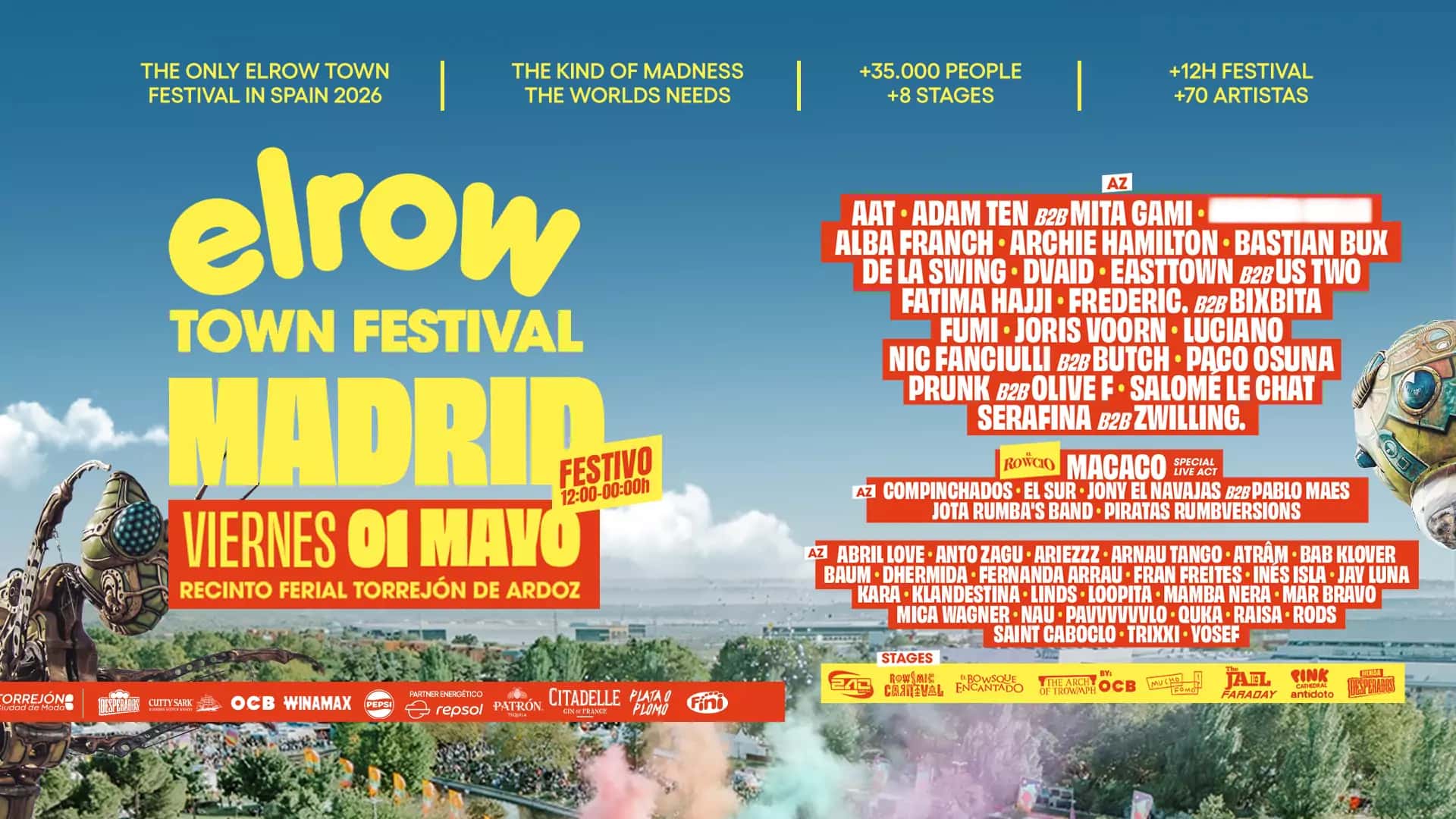 Elrow Residencia en Amnesia Ibiza