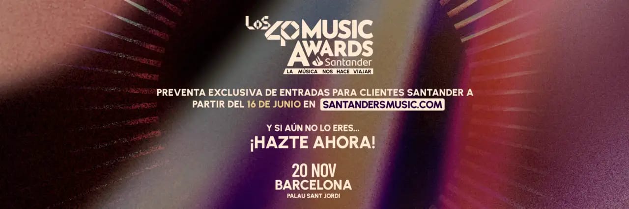 LOS 40 Music Awards Santander 2026
