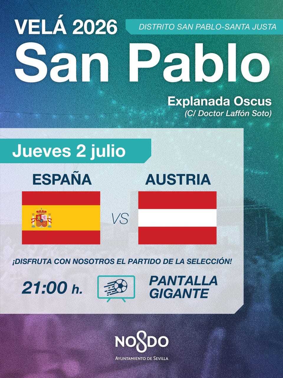 España VS Austria - Velá San Pablo 2026