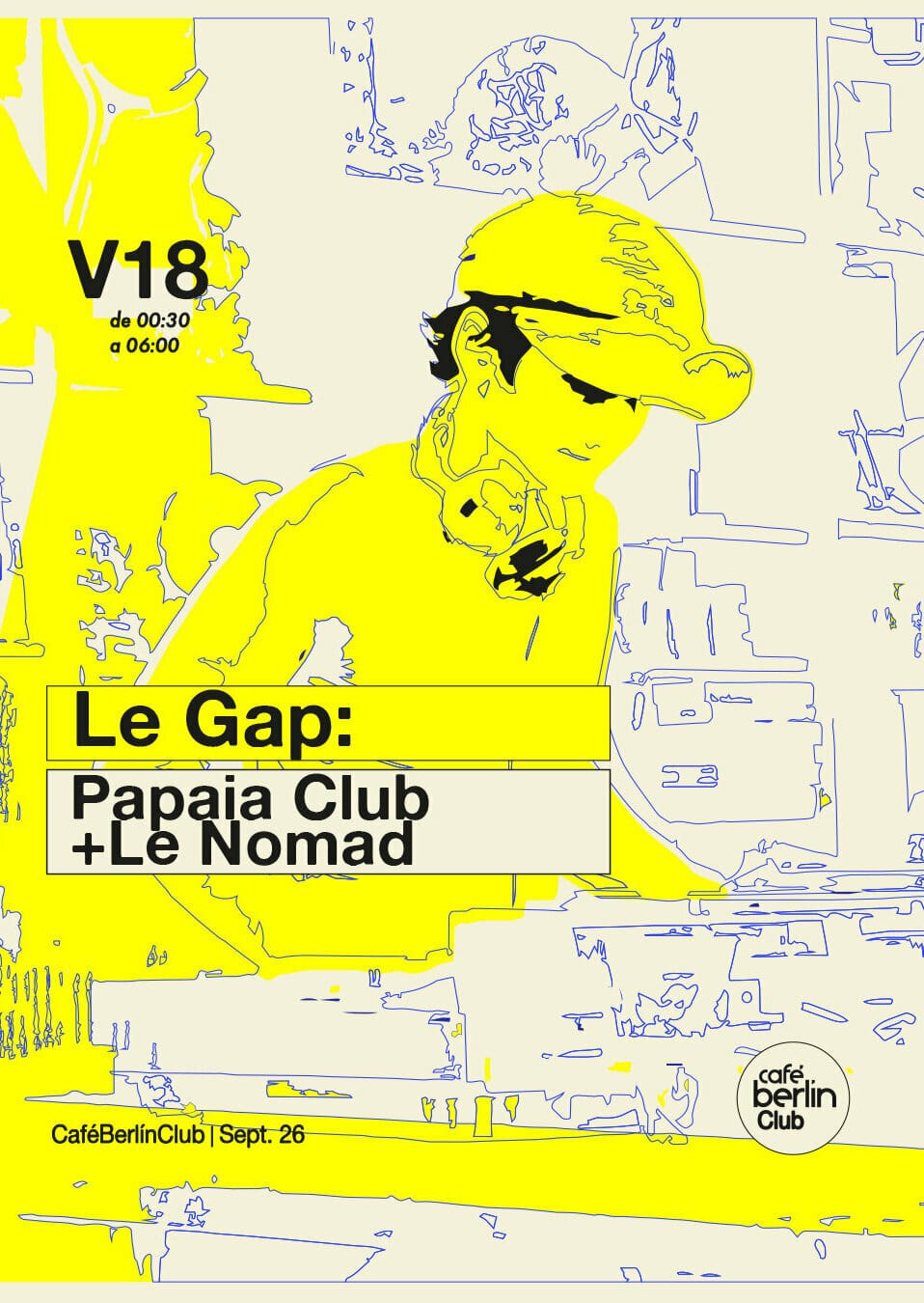 Le Gap · Papaia Club + Le Nomad