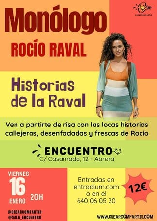 Espectacle Miss Cuarenta (Diario de una cuarentona), amb Rocío Raval