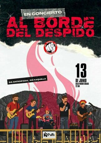 Concierto de Al Borde del Despido