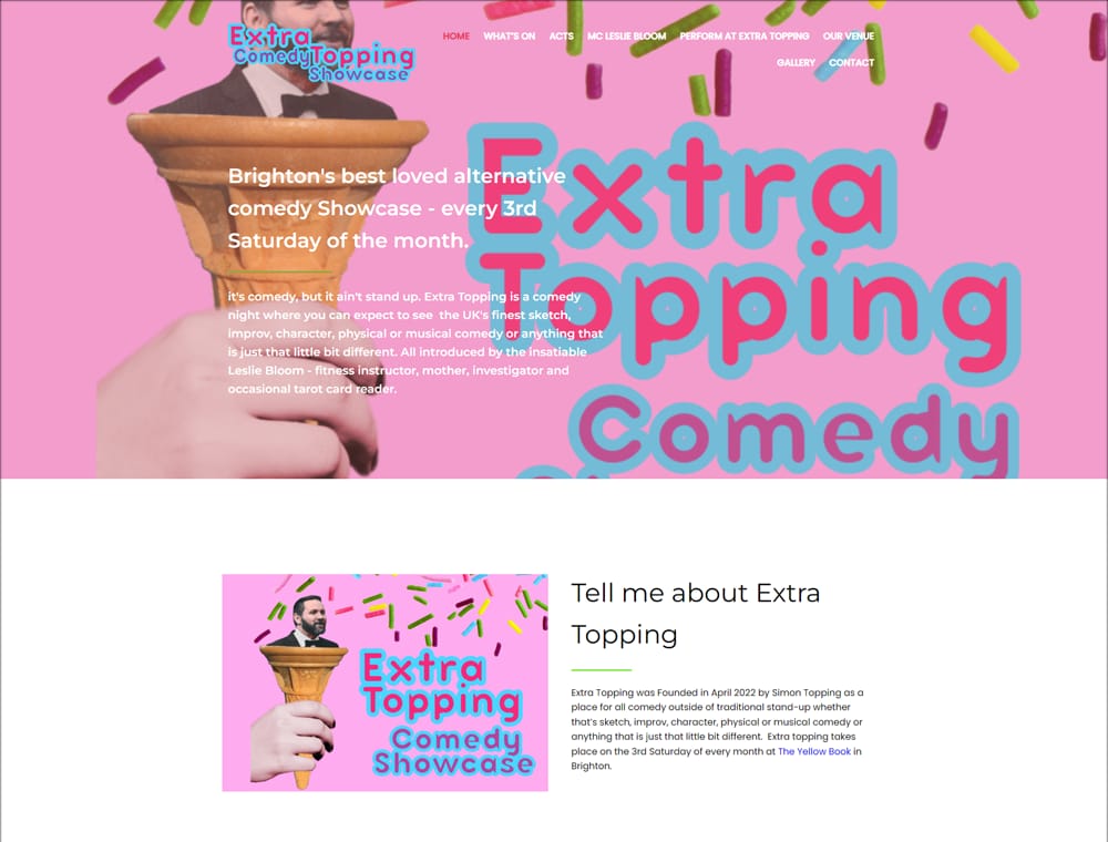 Extra Topping Comedy Showcase